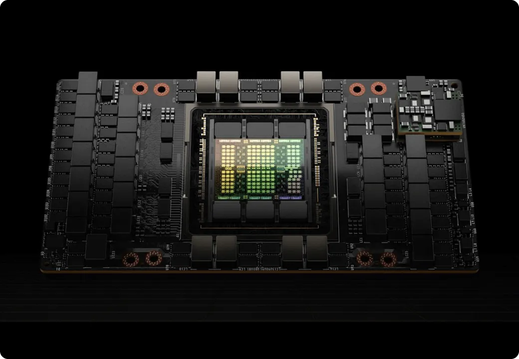 NVIDIA HGX H100 Circuit Board Image