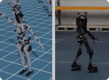 Robot and robot dog training GPU rental application