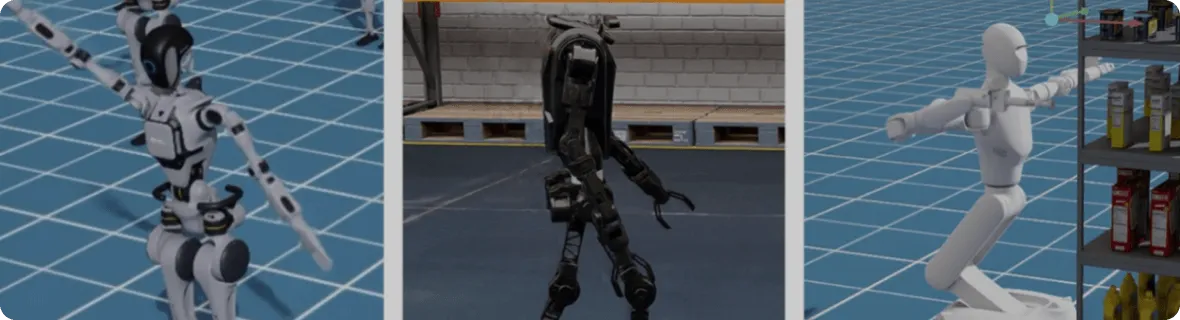 Robot and robot dog training GPU rental application