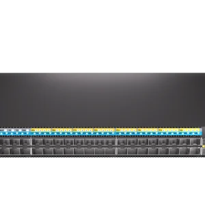 1U Layer 3 leaf switch with 48 25GbE SFP28 ports and eight 100GbE QSFP28 uplink ports
