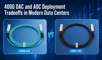 400G DAC and AOC Deployment Tradeoffs in Modern Data Centers