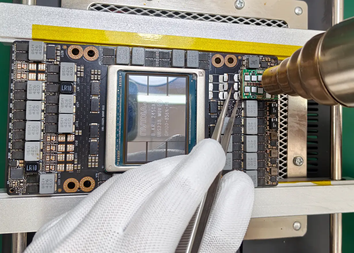 GPU VRAM failure diagnosis and repair