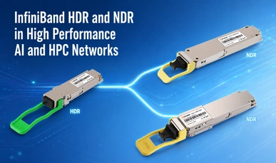 InfiniBand HDR and NDR in High Performance AI and HPC Networks