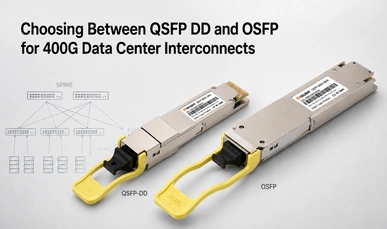 Choosing Between QSFP DD and OSFP for 400G Data Center Interconnects