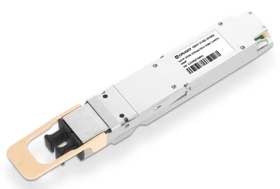 AICPLIGHT 800GBASE 2xSR4/SR8 OSFP optical transceiver module with a pull tab